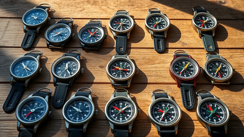 top thumb compass selections