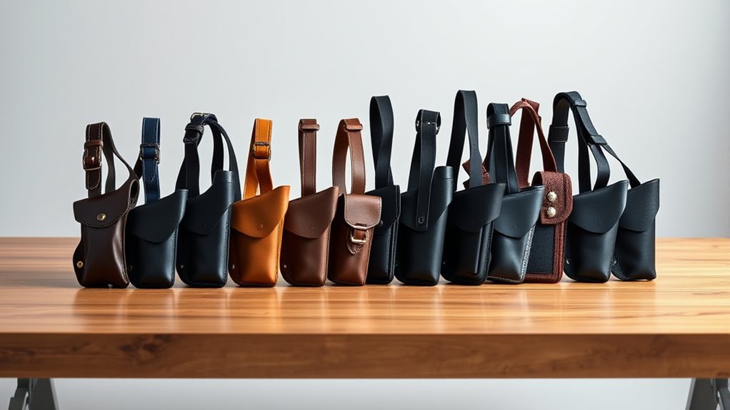 top vertical shoulder holsters
