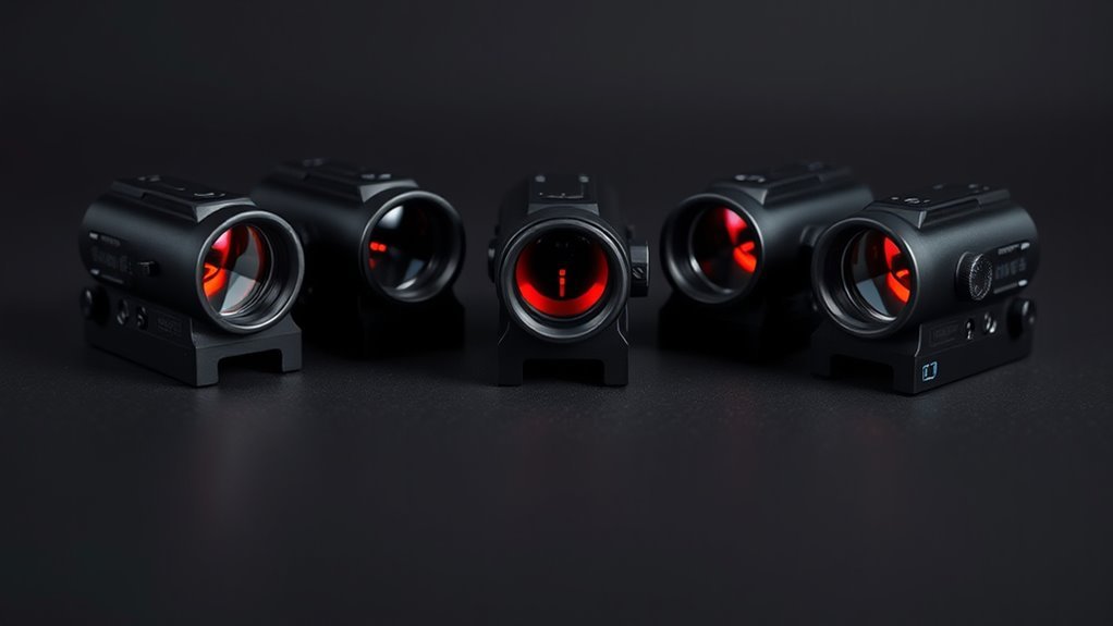 affordable pistol red dots