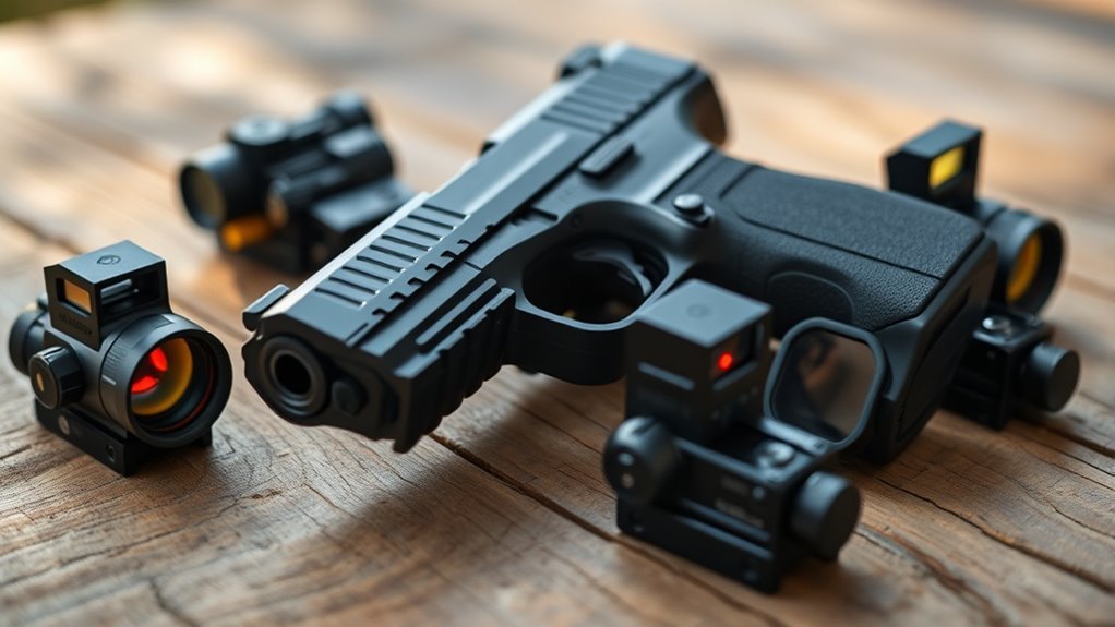 affordable pistol sight options
