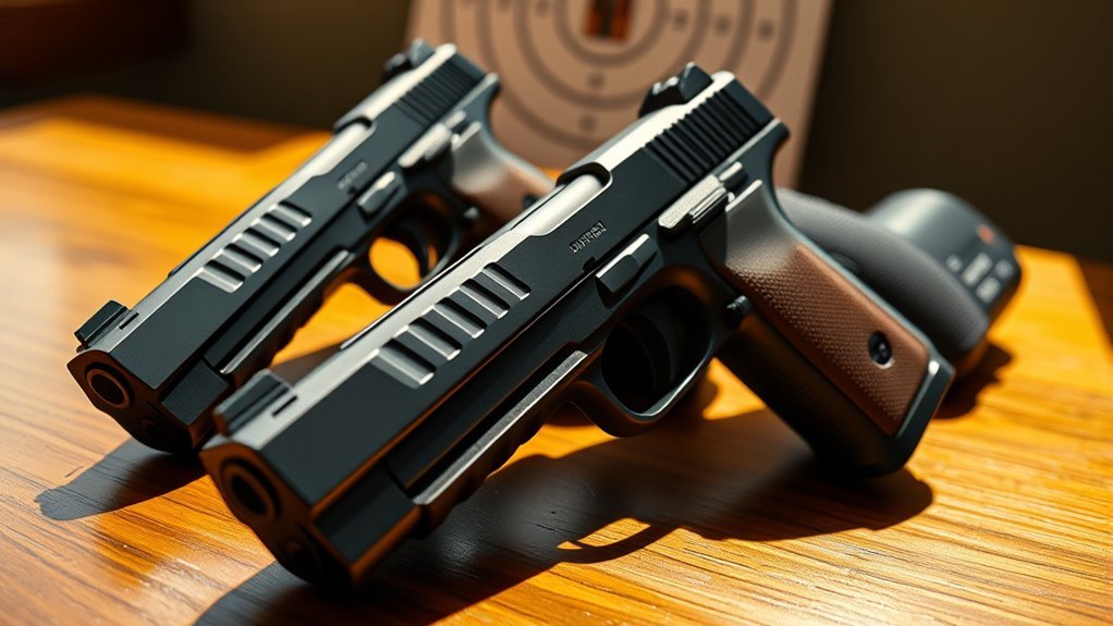 balance sights grip recoil