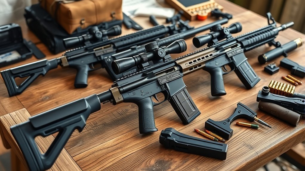 caliber barrel capacity optics