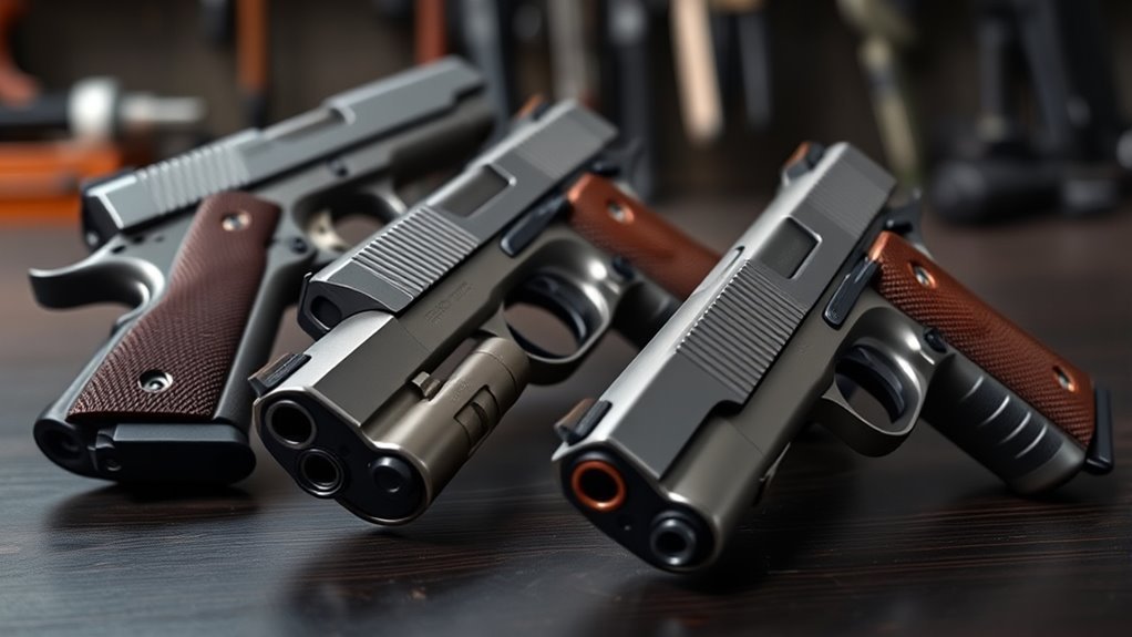 caliber ergonomics durability sights