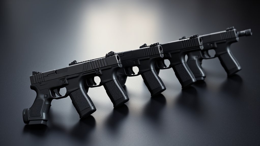 caliber ergonomics weight sights