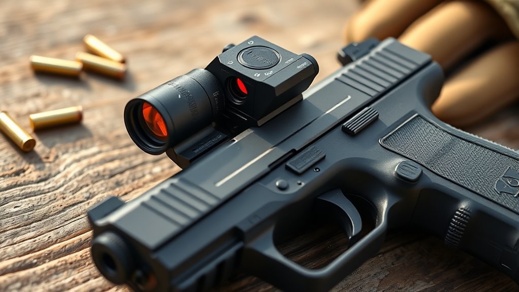 choosing reliable pistol red dot