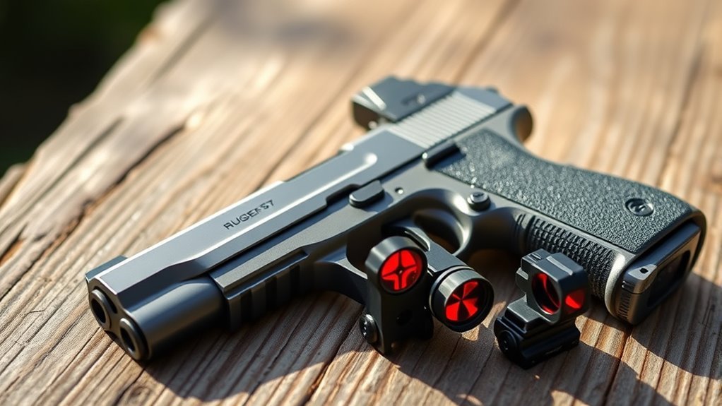 choosing ruger 57 red dot