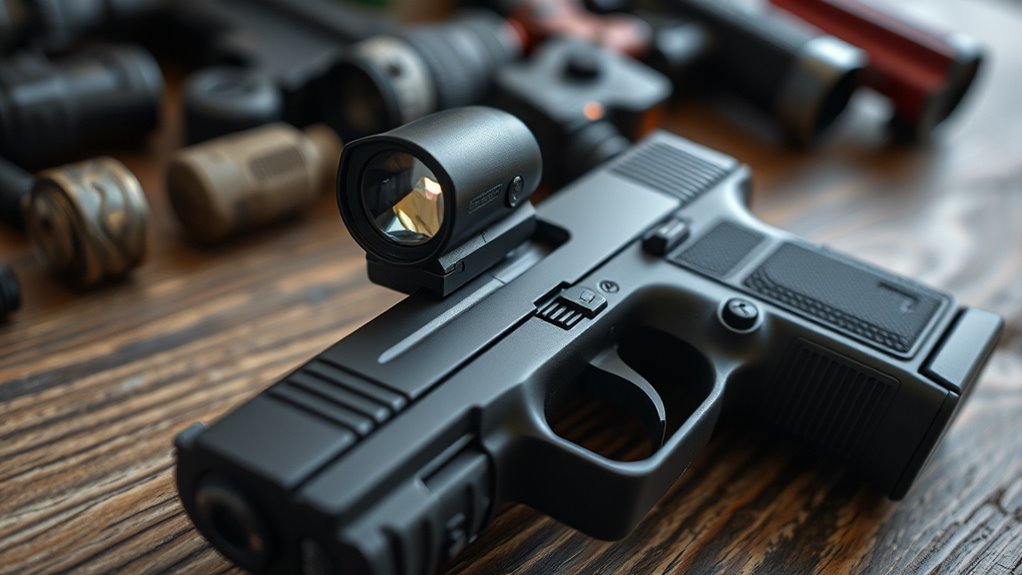 choosing the right pistol sight