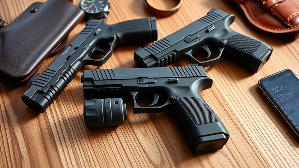 comfortable concealable accessible firearm