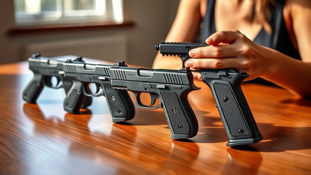 comfortable safe manageable firearm