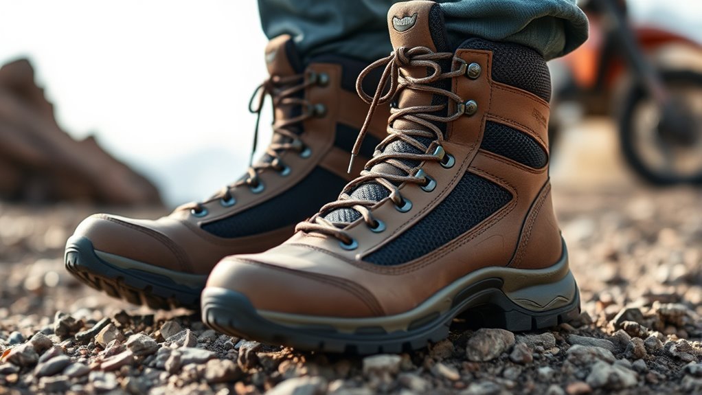 comfortable wide foot tactical boots