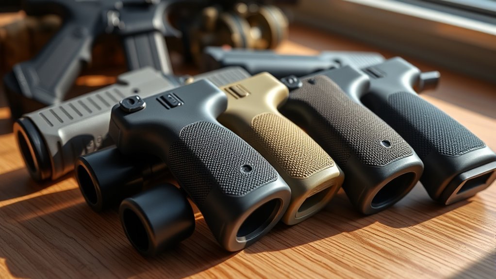 durable ergonomic textured grip