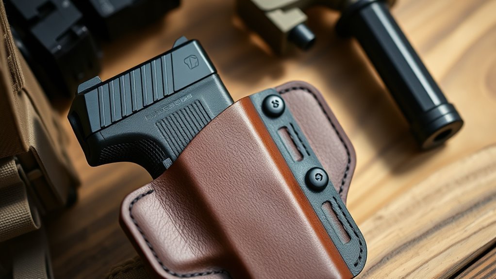 holster fit retention adjustability