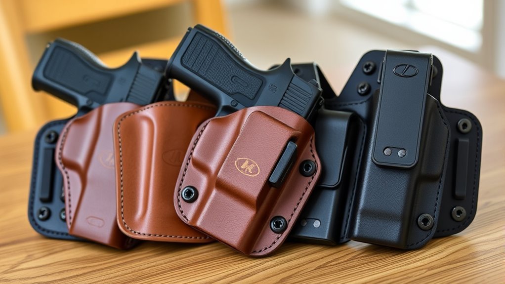 holster material fit comfort