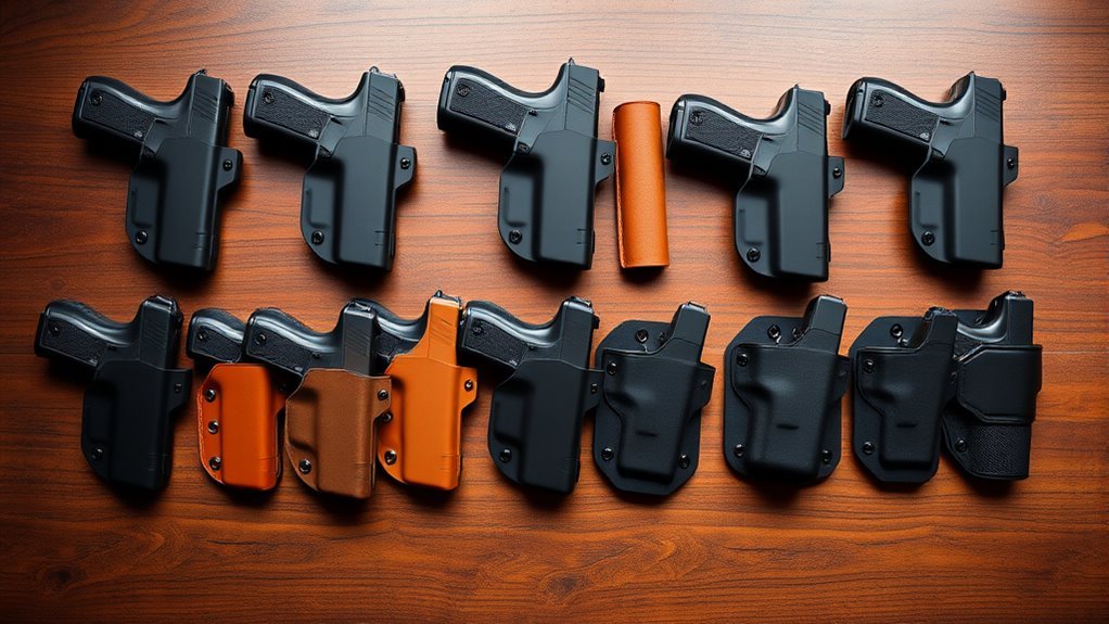 holster material fit concealment
