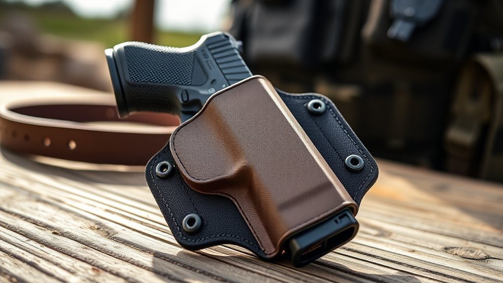 holster material fit retention