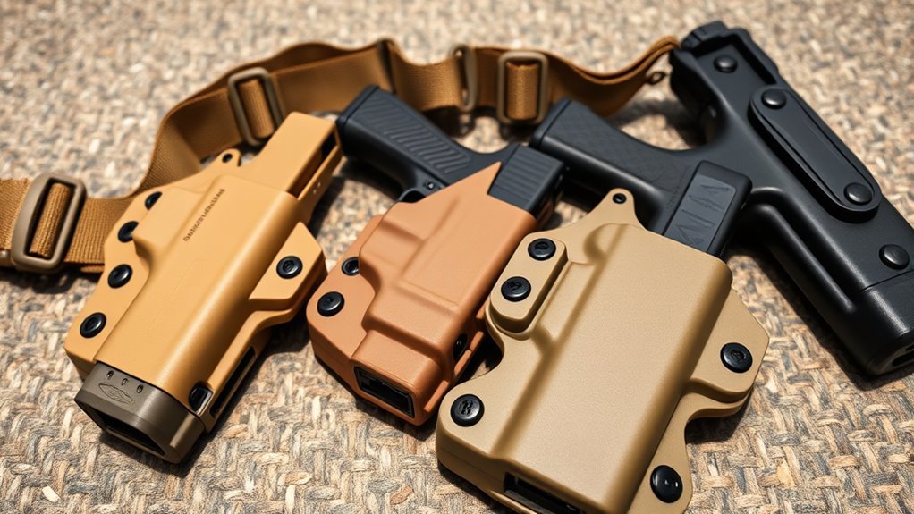 holster security and comfort