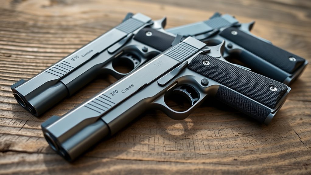 pistol features and comfort