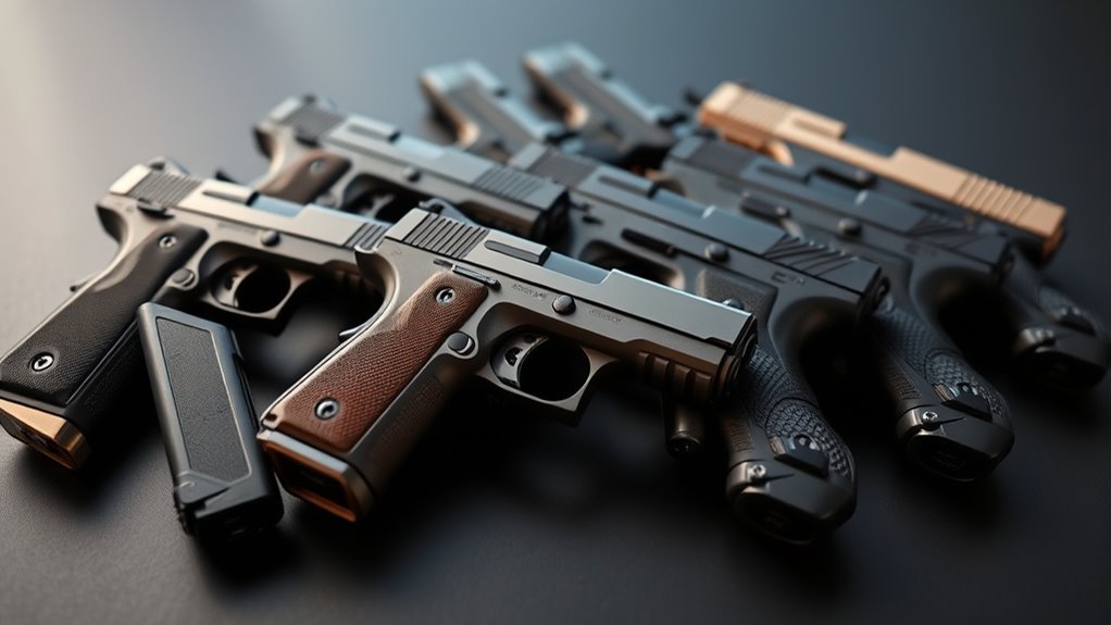 pistol features and comfort