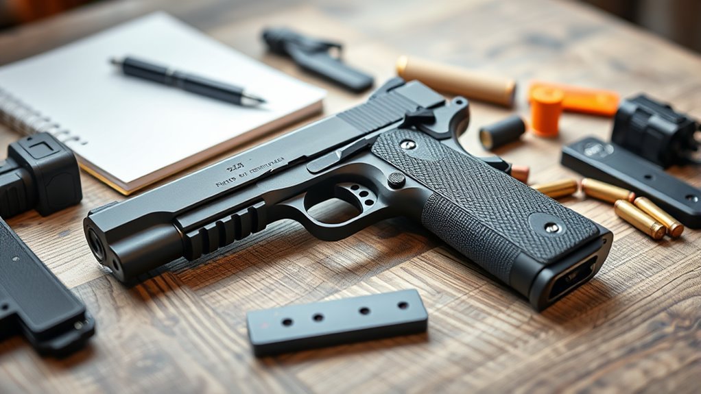 pistol features and compatibility