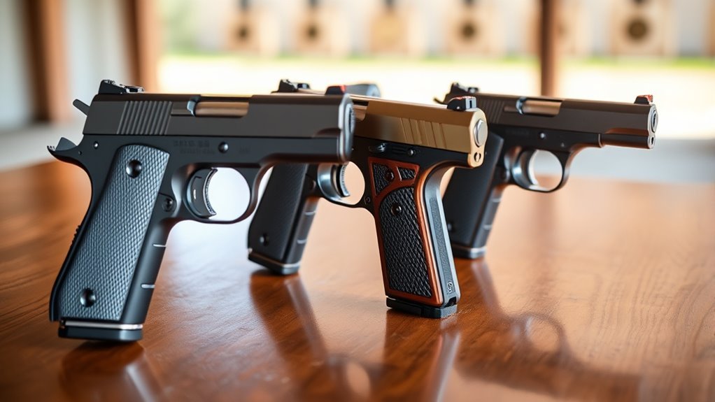 pistol features and ergonomics