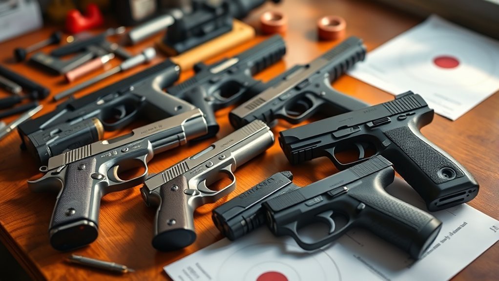 pistol features for comfort