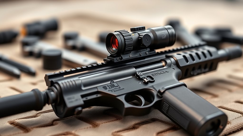 reticle brightness and durability