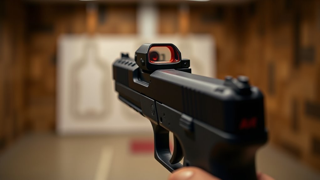 reticle clarity and comfort