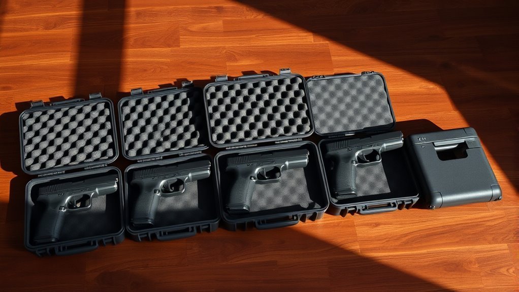 secure customizable firearm case