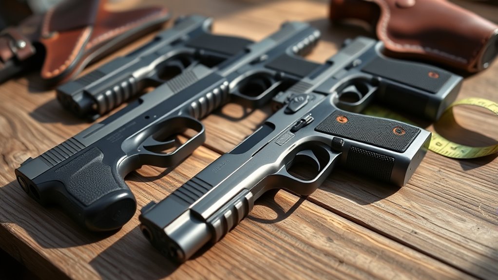 size comfort security concealment