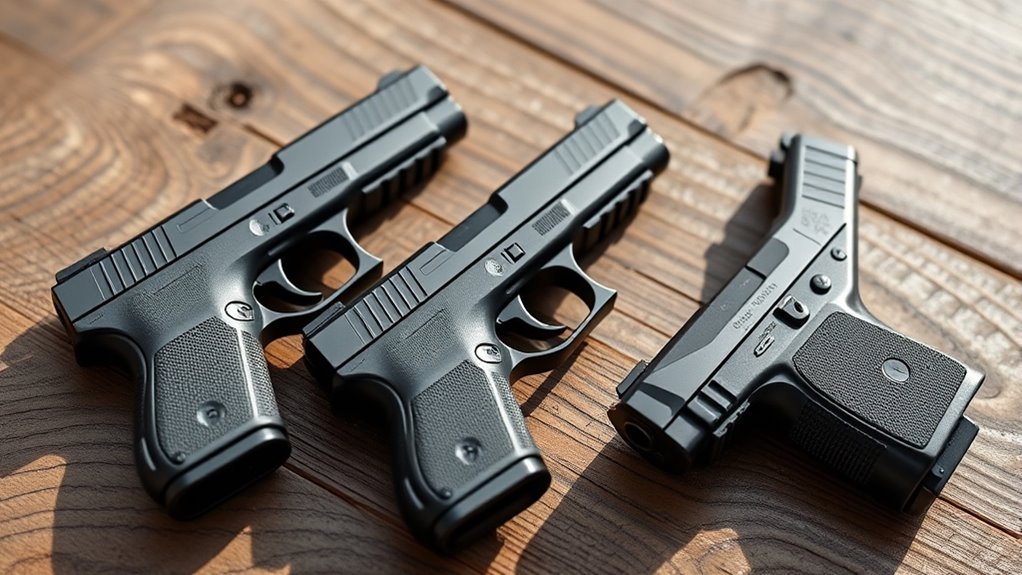 size weight caliber safety