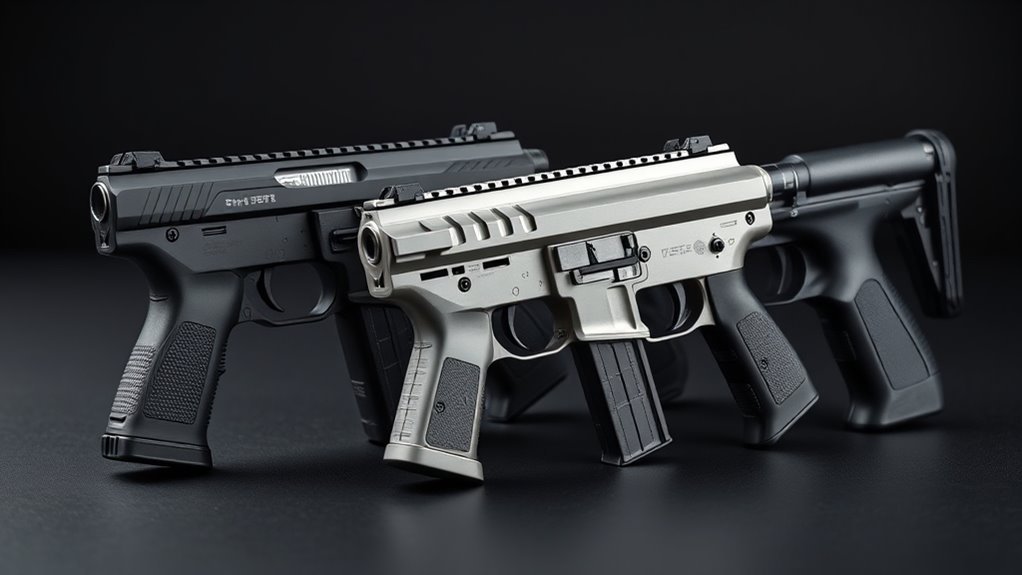 top ar pistol hand stops