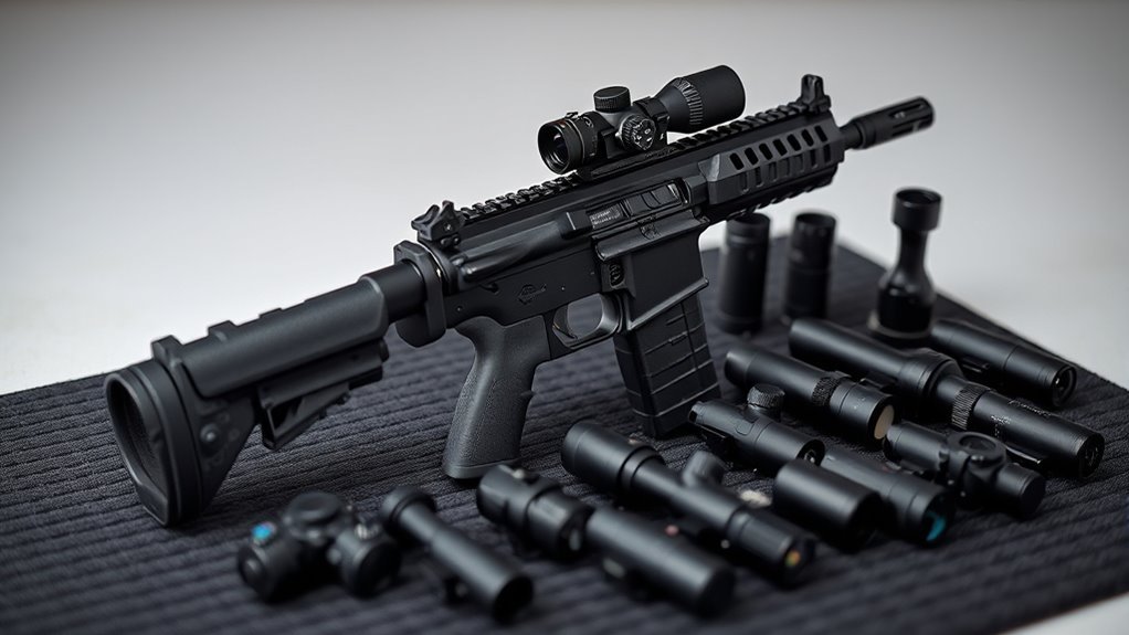 top ar pistol optics