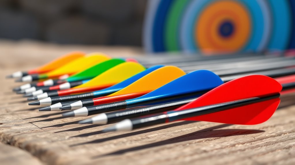 top arrows for target shooting