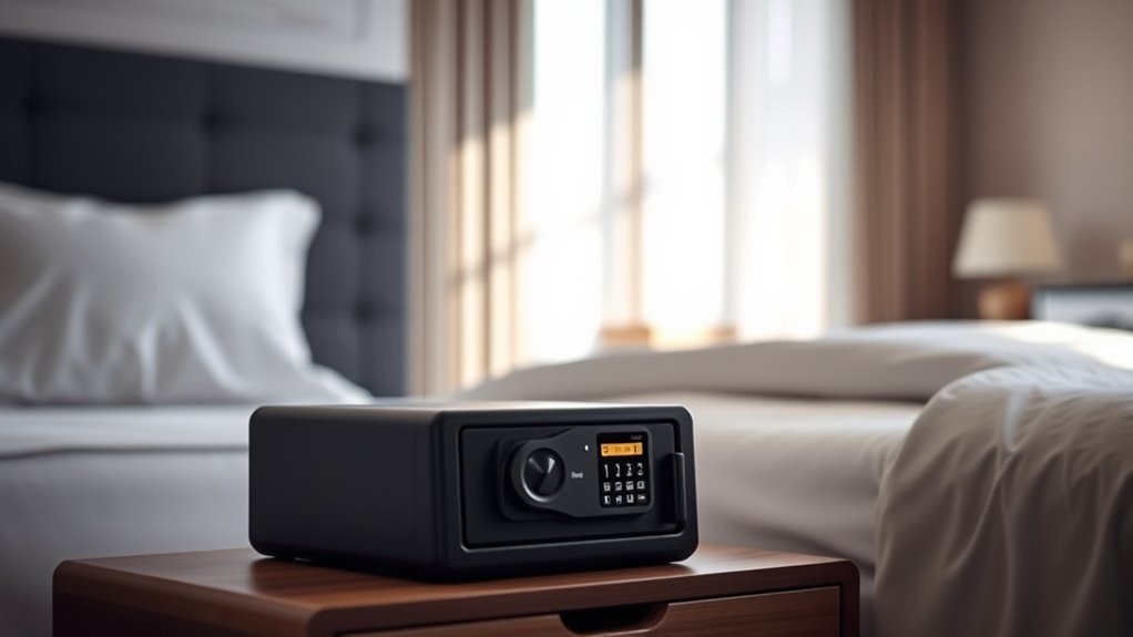 top bedroom pistol safes