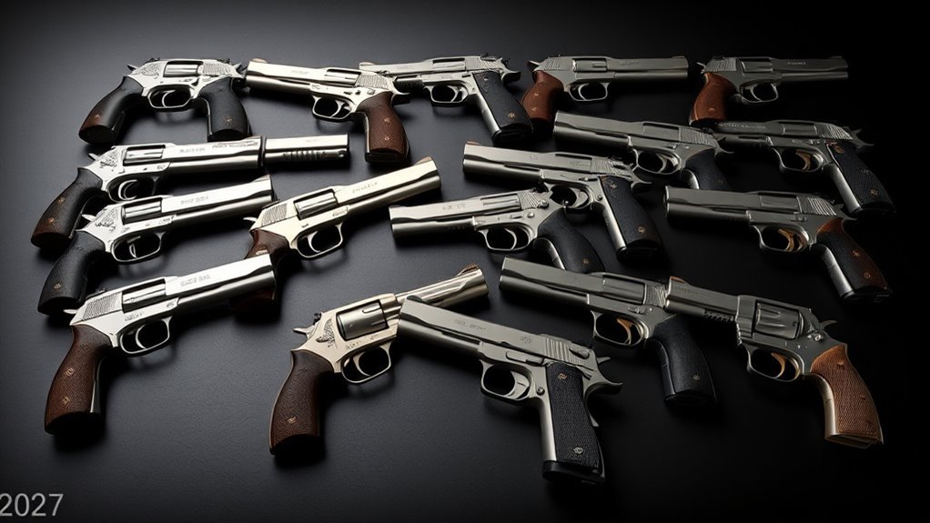 top double action pistols