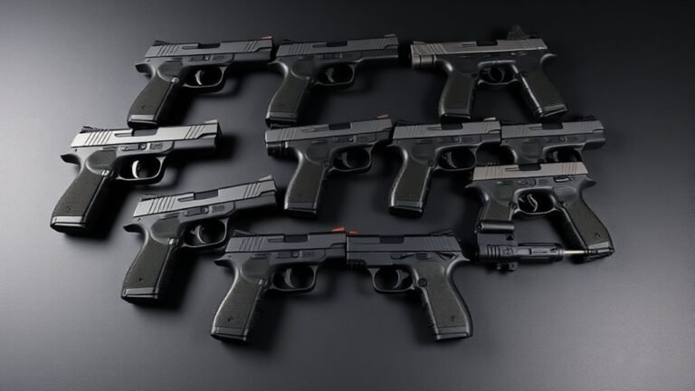 top full size pistols