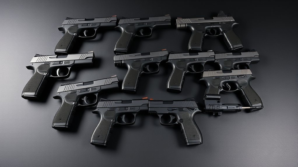 top full size pistols