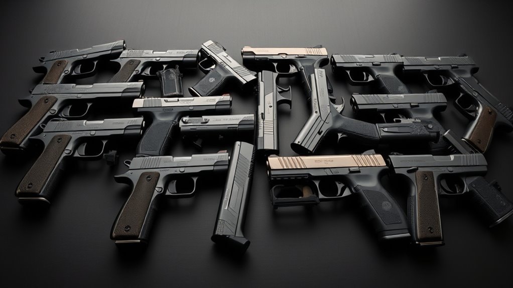 top full sized pistols