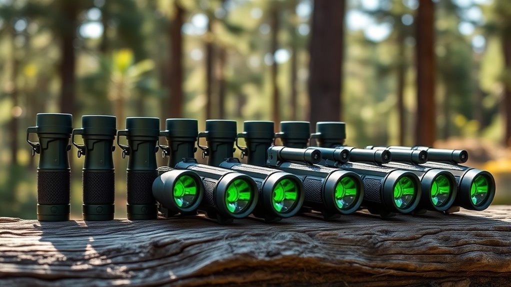 top green hunting lights