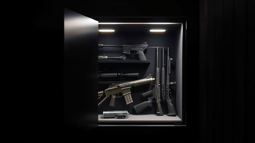 top gun safe lighting options