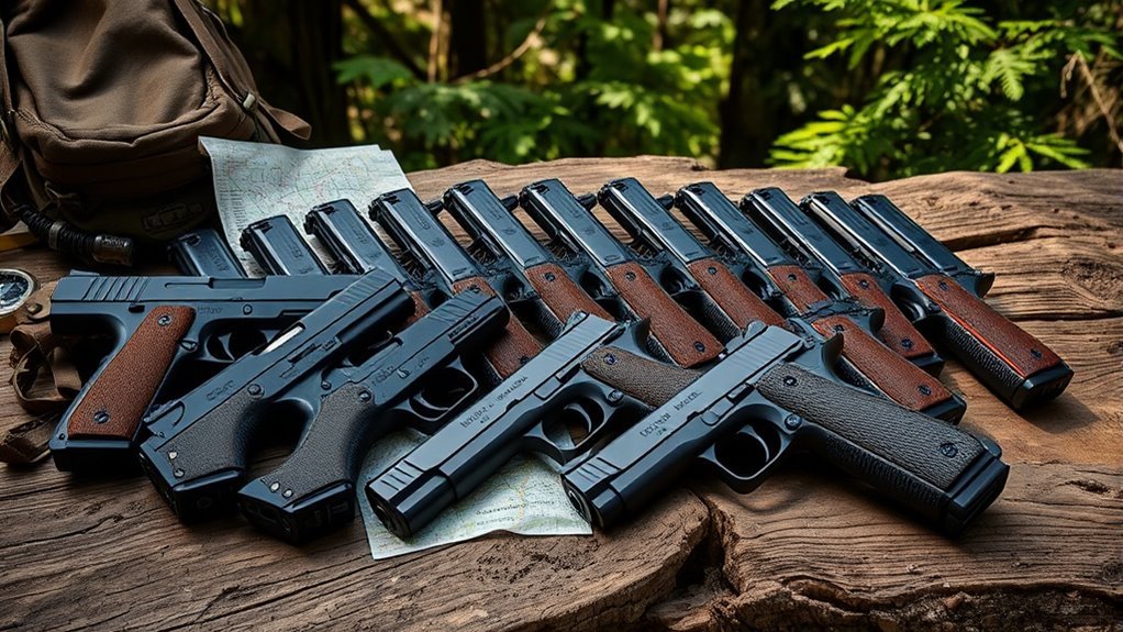 top hiking pistol choices