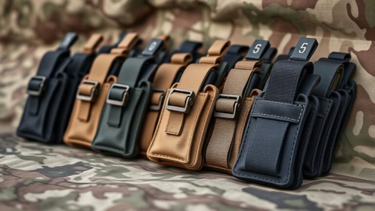 top molle pistol mag pouches