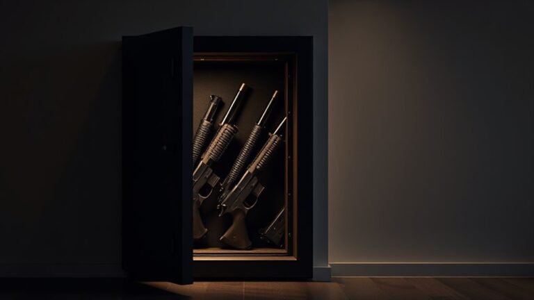 top motion sensor gun safe lights
