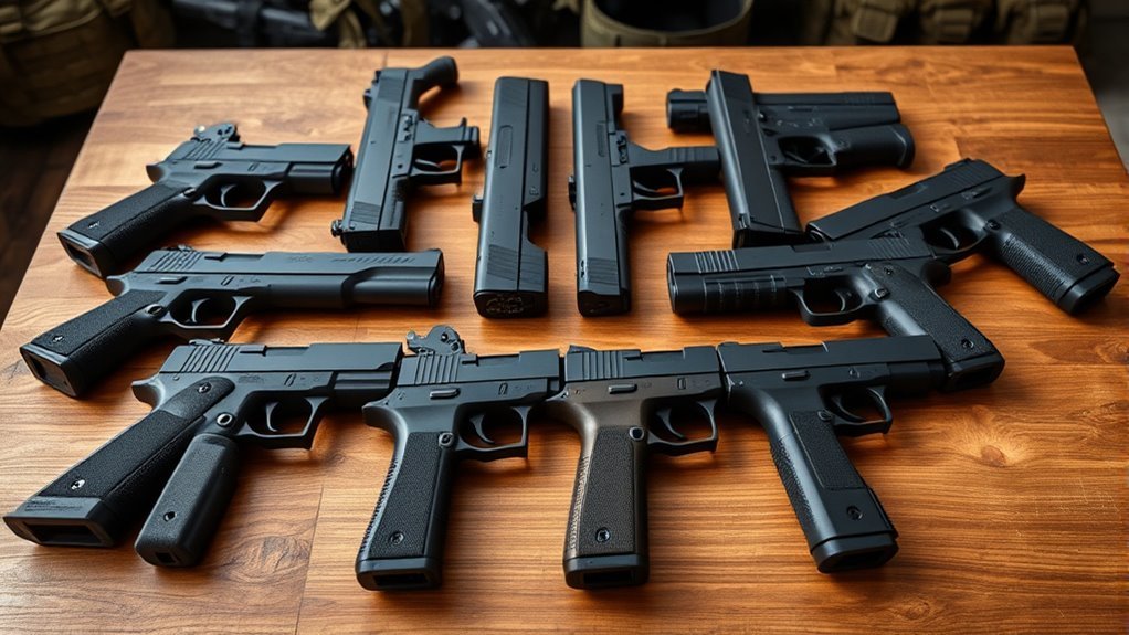top open carry pistols