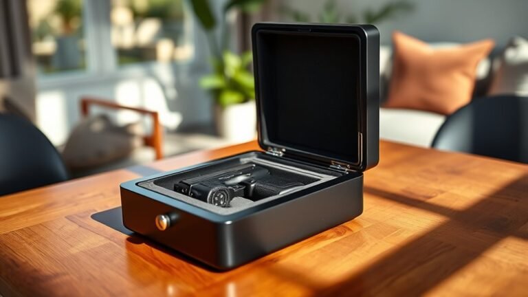 top pistol lock boxes