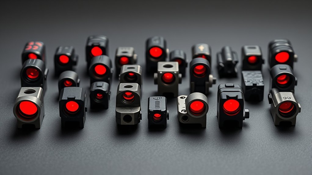 top pistol red dot sights