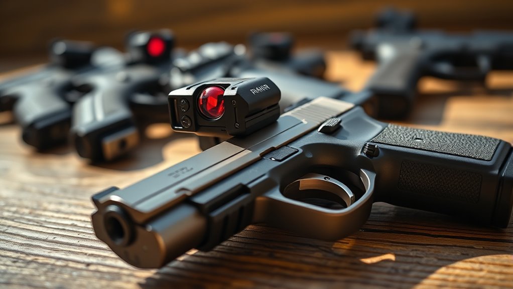 top pistol red dot sights