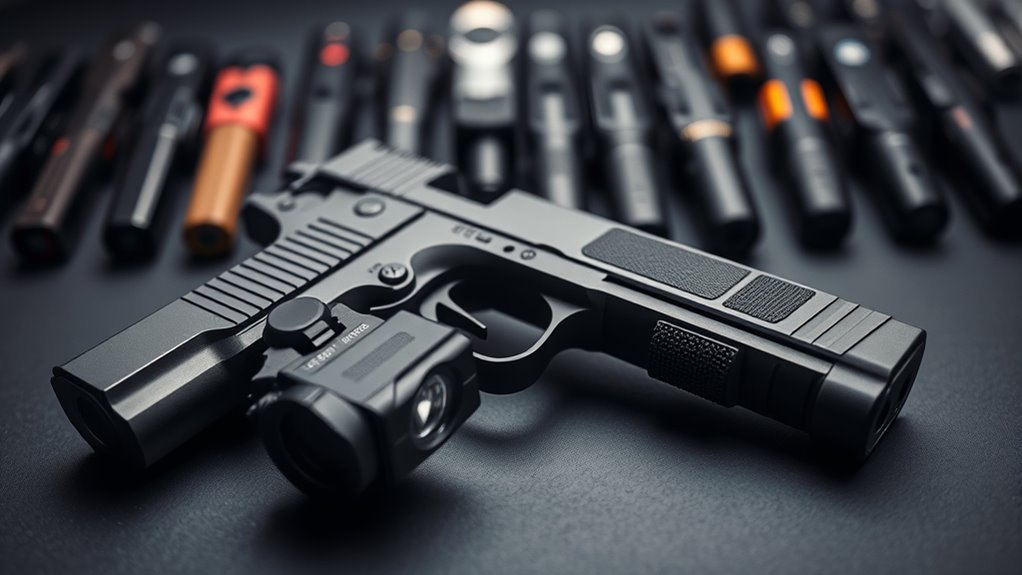 top pistol weapon lights