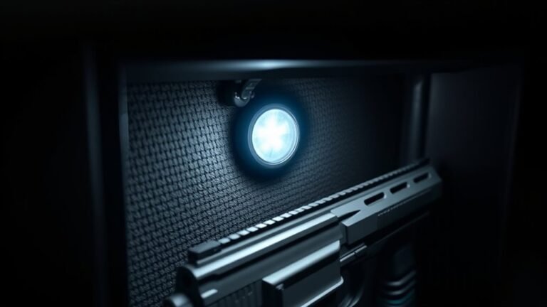top rechargeable gun safe lights