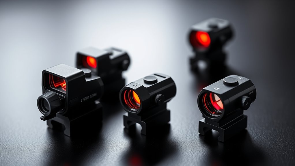 top red dot pistol sights